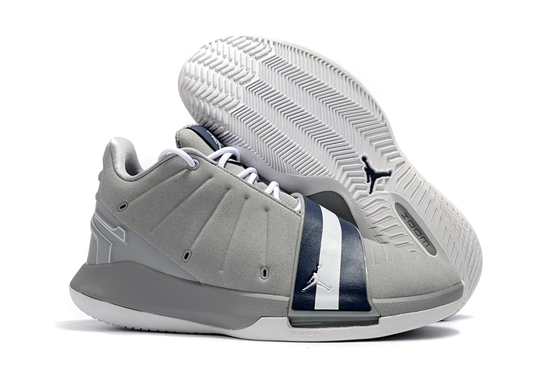 Jordan CP3 XI Wolf Grey Shoes - Click Image to Close